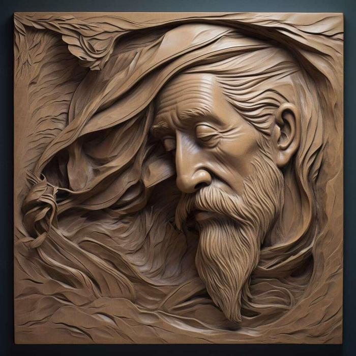 نموذج ثلاثي الأبعاد لآلة CNC 3D Art 